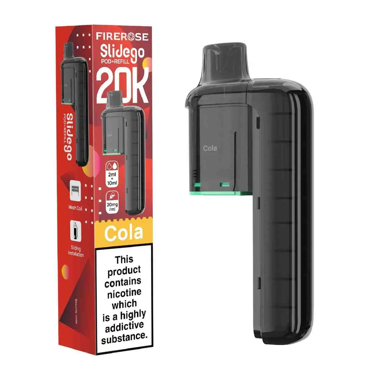 Firerose SLIDEGO 20K Replacement Pod (Pack of 5)