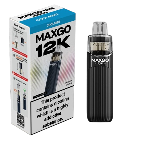 Relx Max-Go 12K Puffs Pre-Filled Pod Kit (Pack of 5) Relx
