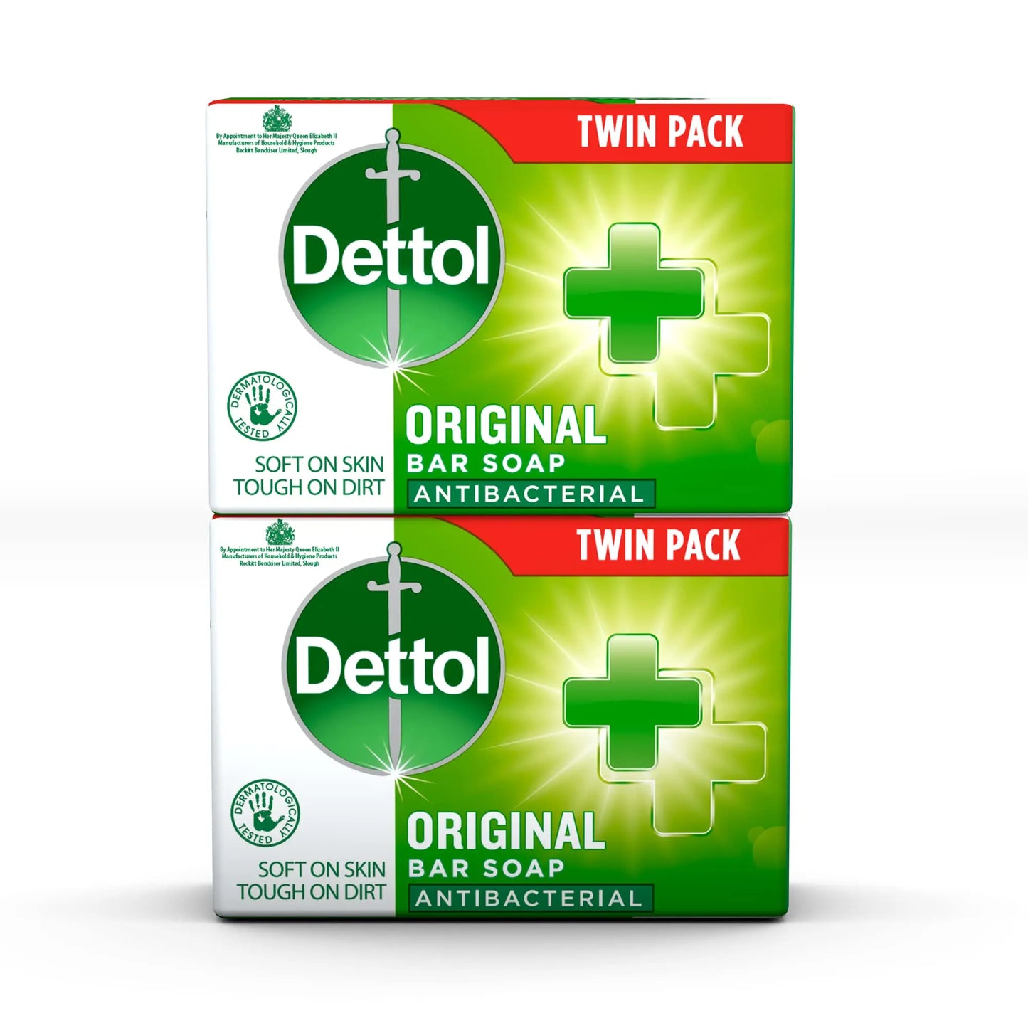 Dettol Soap Antibacterial 100g 2pk (Pack of 6)