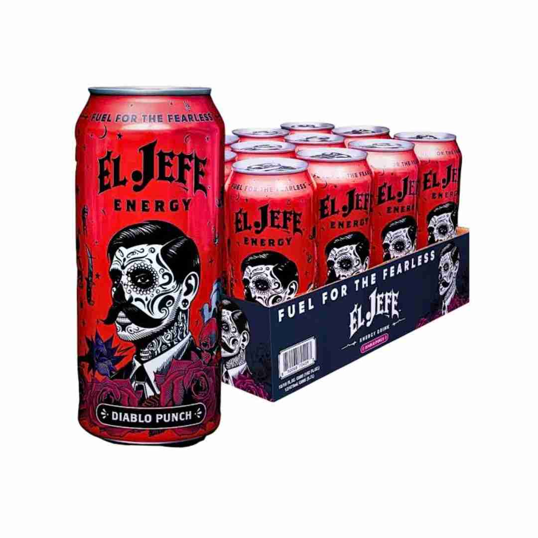 El Jefe 473ml Can (Pack of 12) - (Labels)