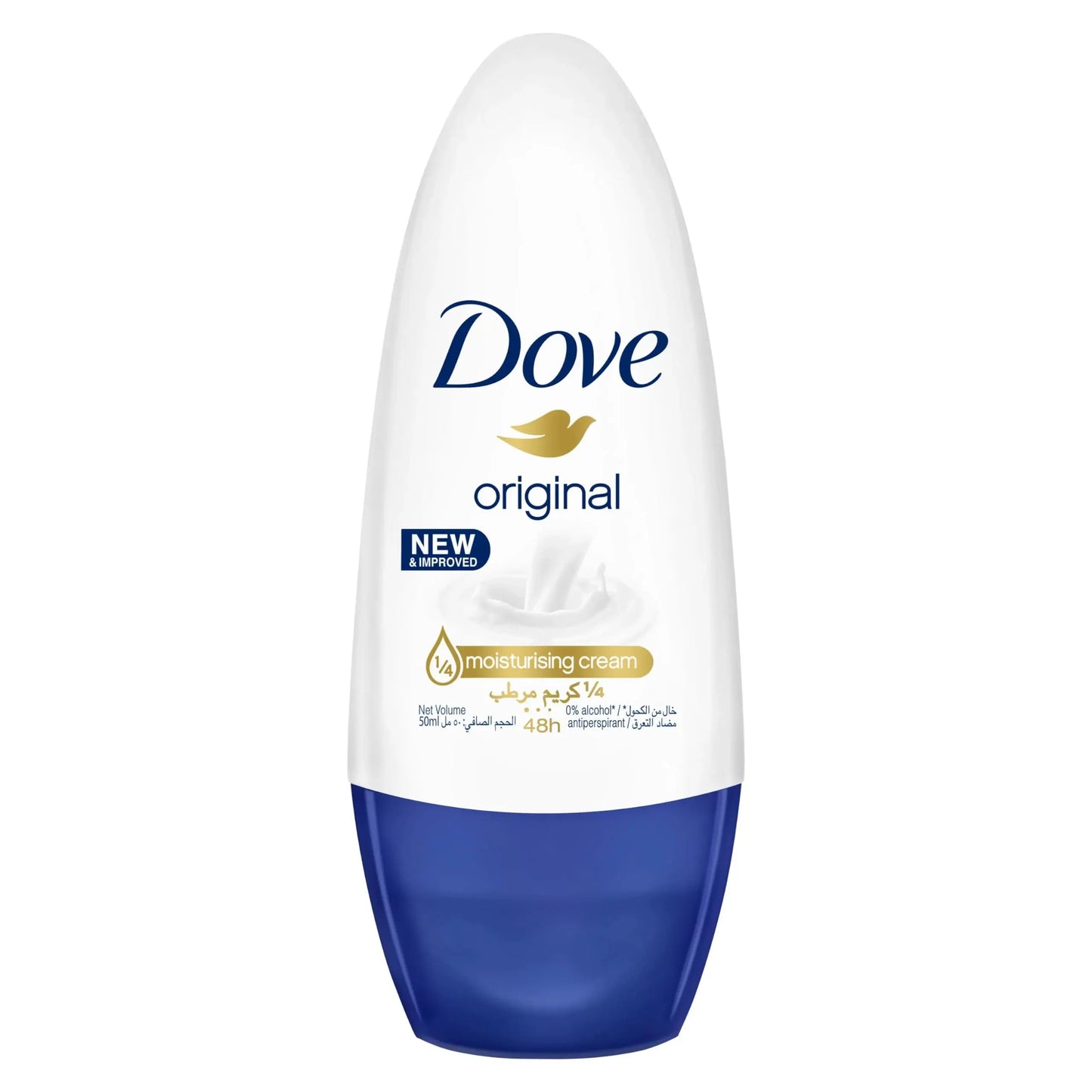 Dove Deodorant Roll On 50ml (Pack of 6)