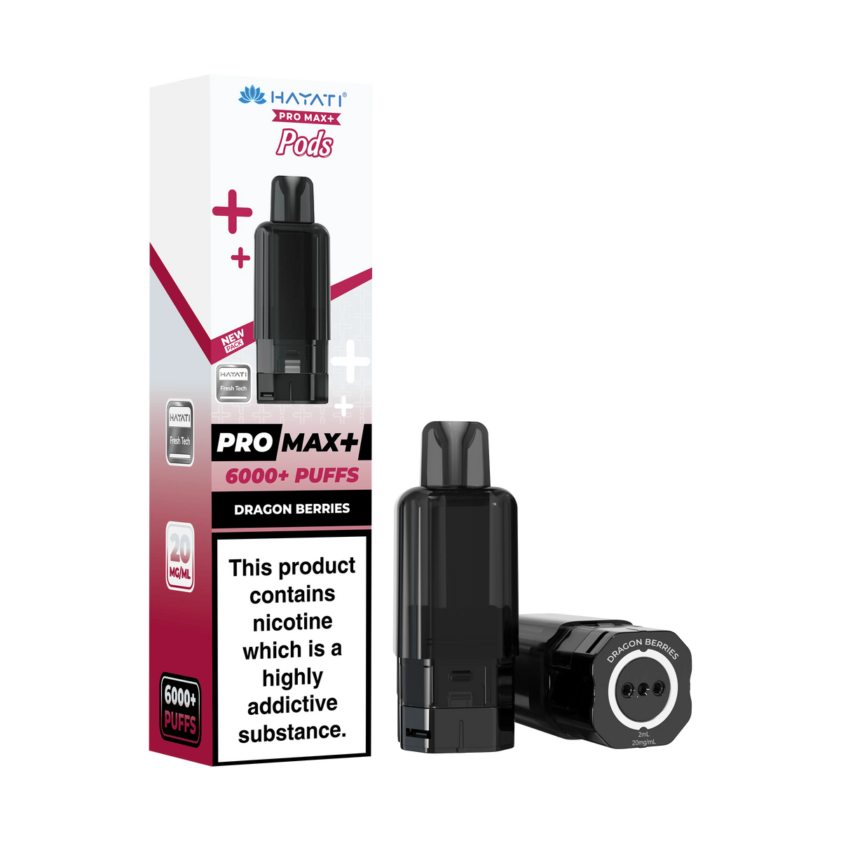 Hayati Pro Max+ Replacement Pods (Pack of 5)