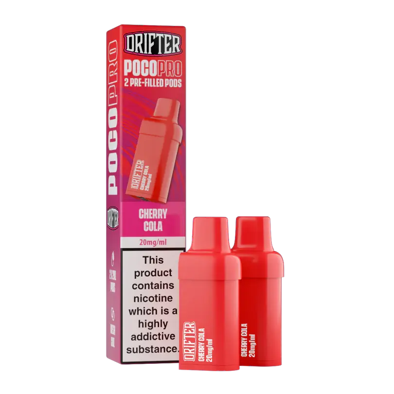 Drifter 2ML Poco Pro Replacement Pods (pack of 10)