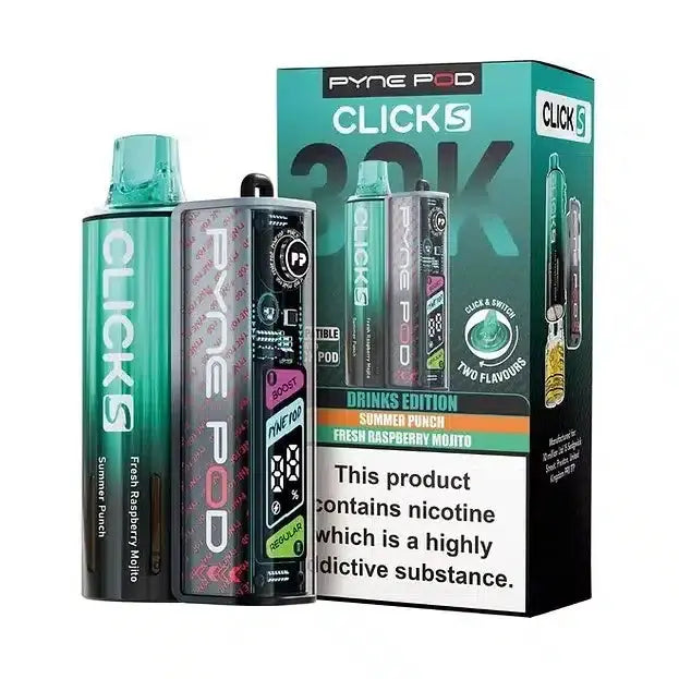 Pyne Pod Click S 30K Pre-Filled Pod Kit (Pack of 5)