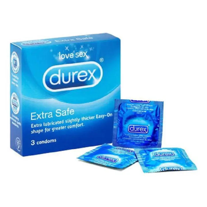 Durex Extra Safe 3's  (Pack of 6)