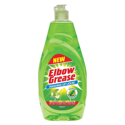 Elbow Grease Apple Washing Up Liquid 600ml (Pack of 12)