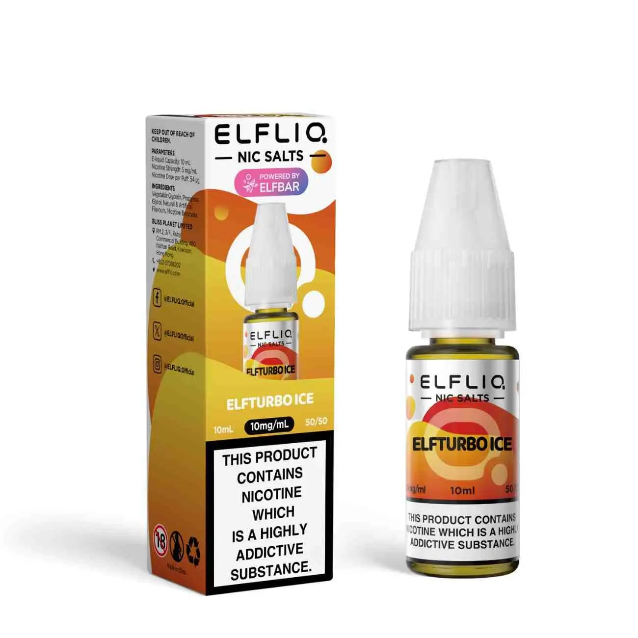 Elfliq Nic Salts 10mg (Pack of 10)