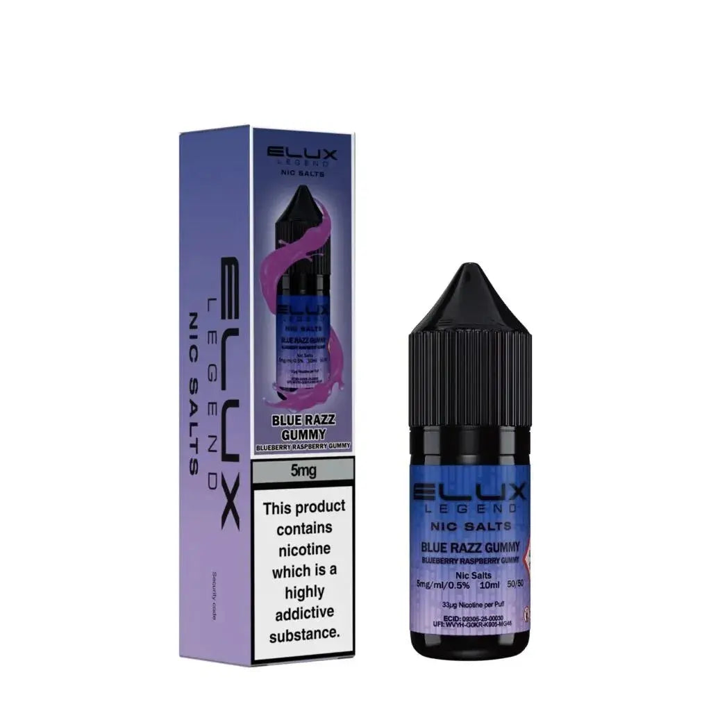 Elux Legend Nic Salts 5mg (Pack of 10)