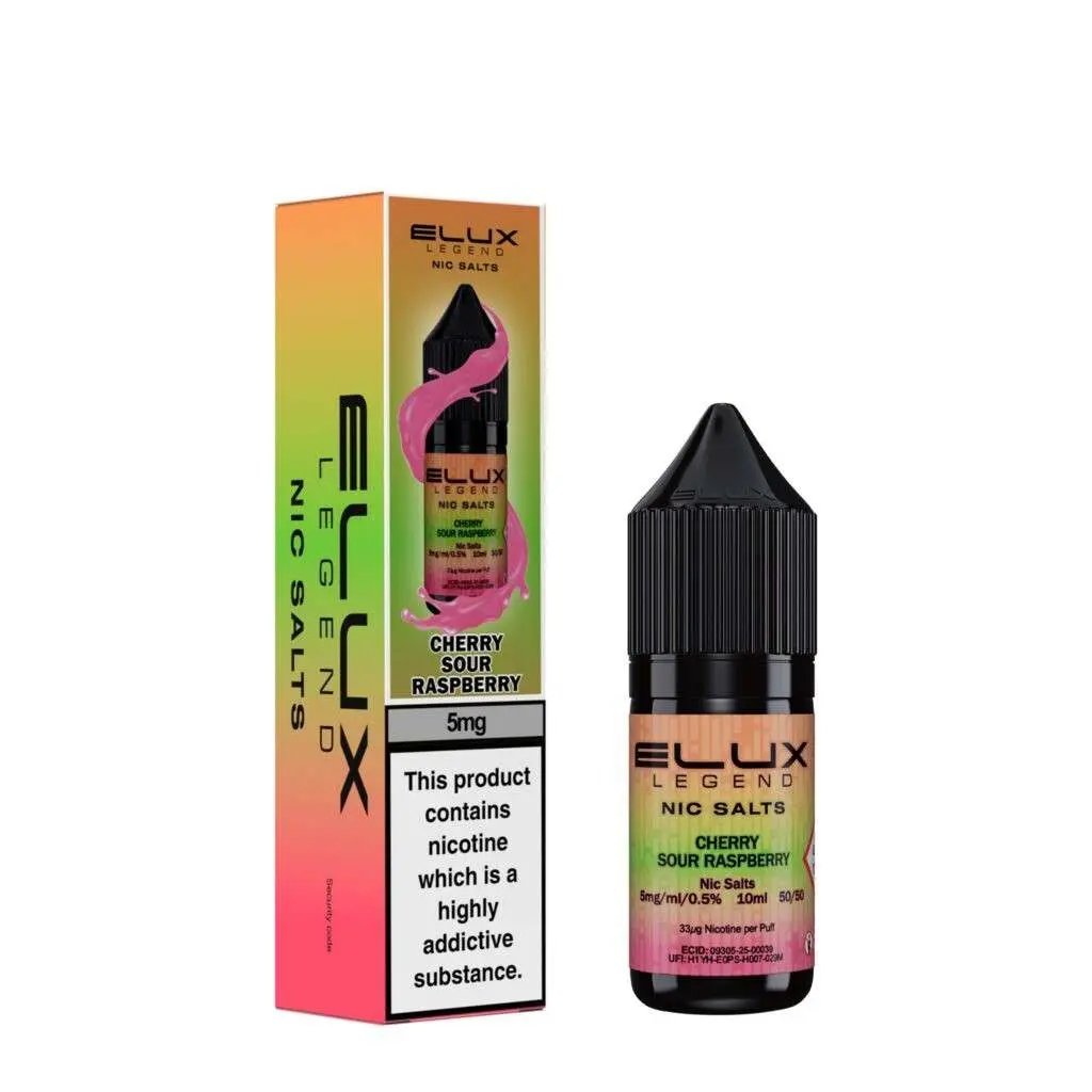 Elux Legend Nic Salts 5mg (Pack of 10)