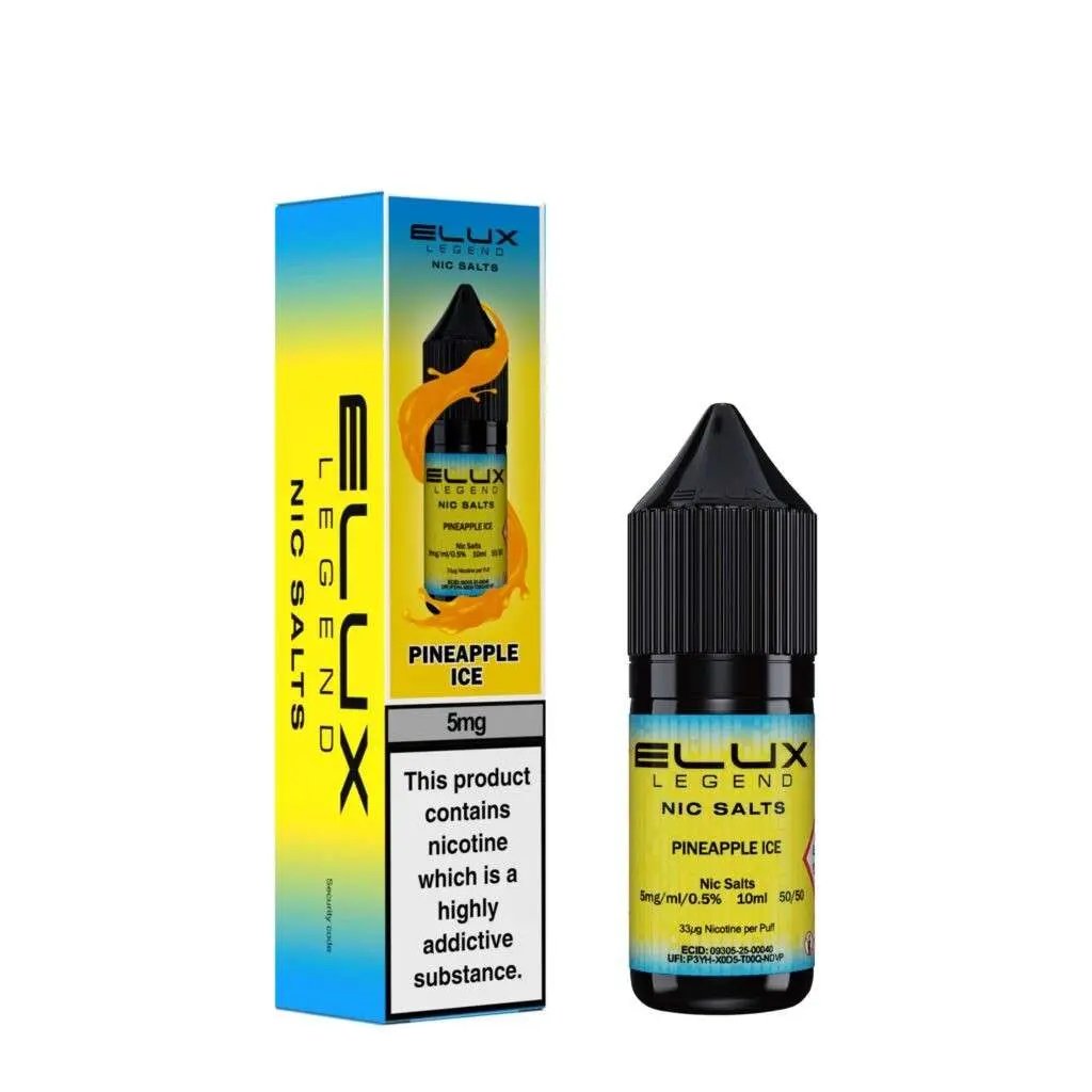 Elux Legend Nic Salts 5mg (Pack of 10)