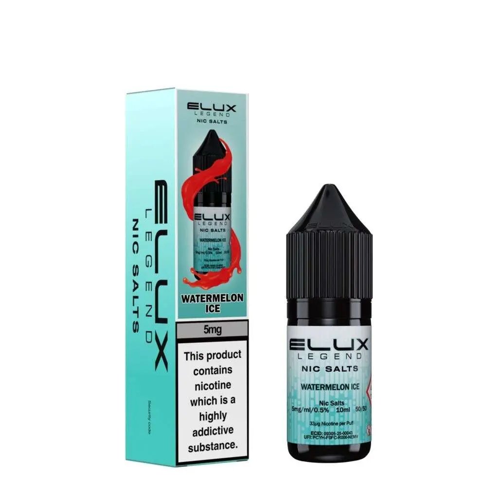 Elux Legend Nic Salts 5mg (Pack of 10)