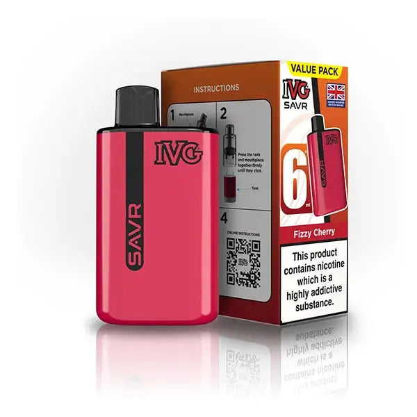 IVG SAVR 3000 Puffs Pre-Filled Pod Kit (Pack of 5) IVG