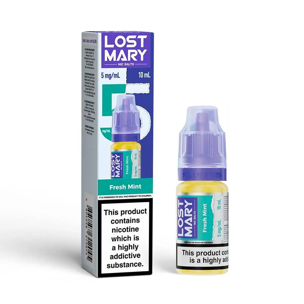 Lost Mary Nic Salts 5mg (Pack of 10)