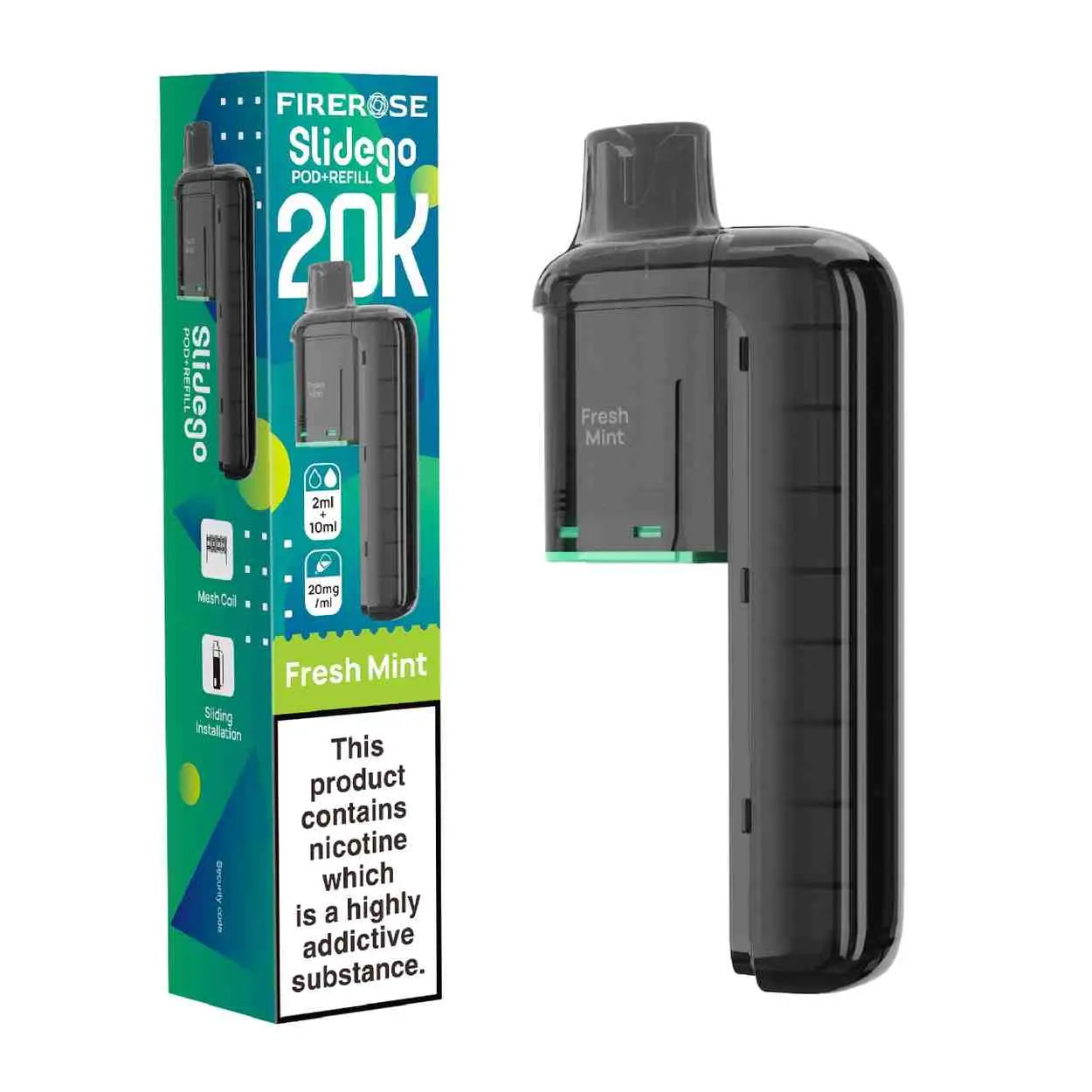 Firerose SLIDEGO 20K Replacement Pod (Pack of 5)