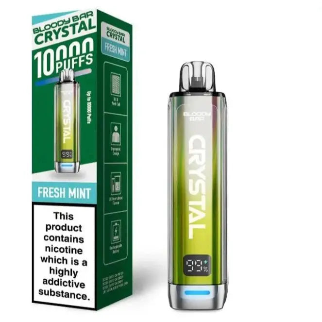 Bloody Bar Crystal 10K Pre-Filled Pod Kit (Pack of 10) bloody bar