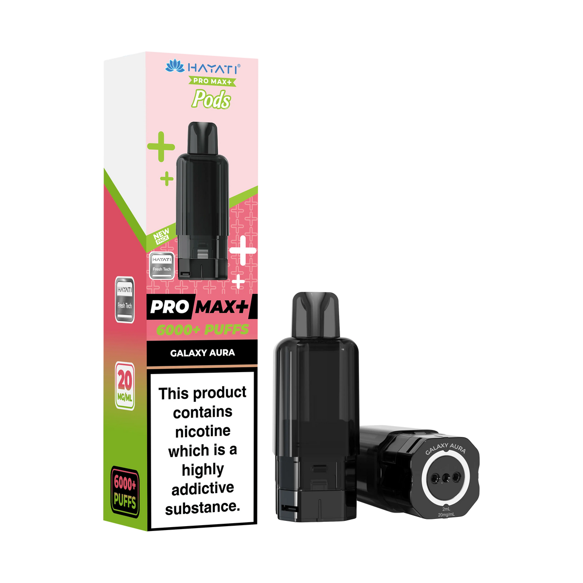 Hayati Pro Max+ Replacement Pods (Pack of 5)