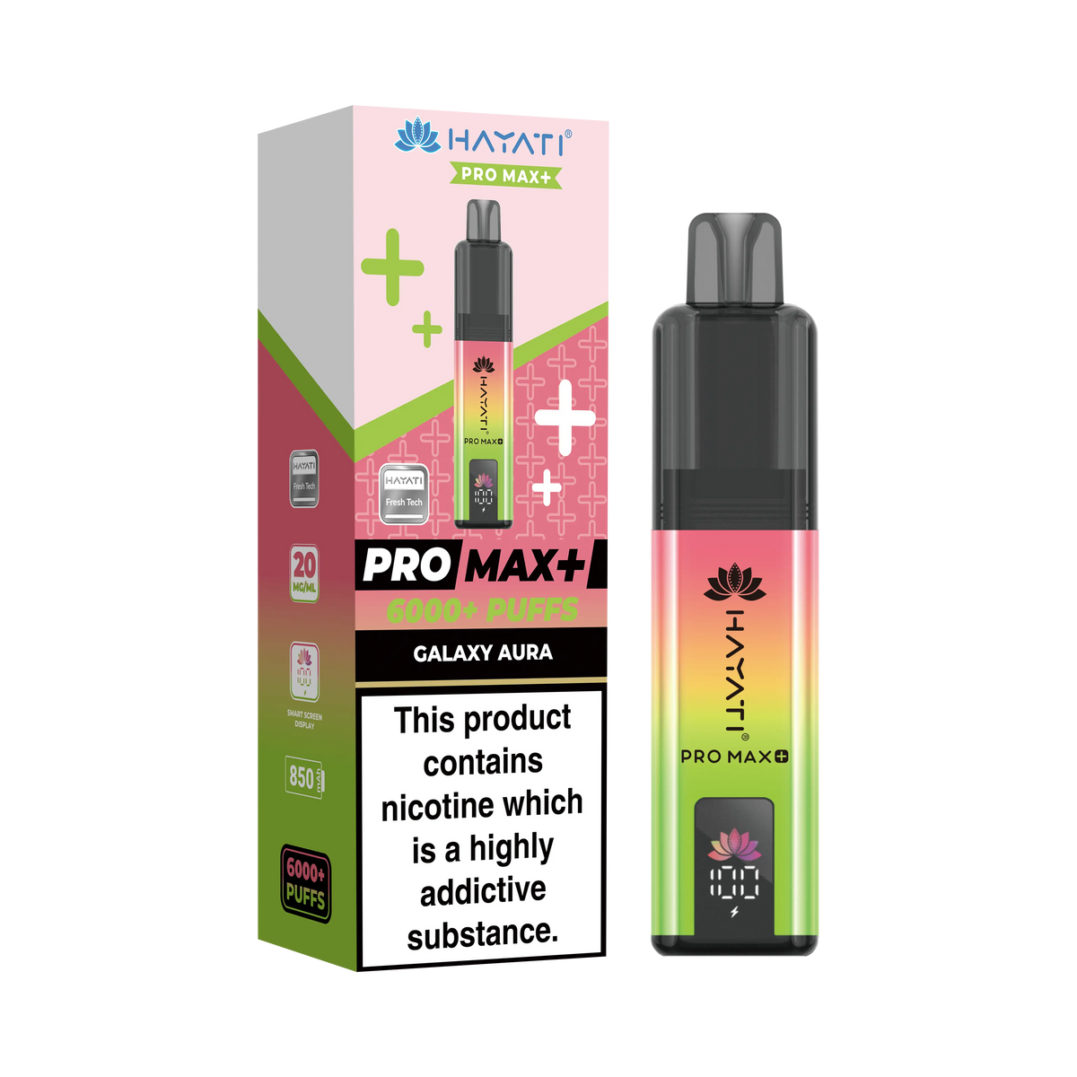 Hayati Pro Max+ Pre-Filled Pod Kit (Pack of 5)