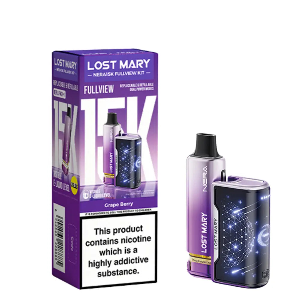 Lost Mary Nera Pre-Filled Pod Kit 15K (Pack of 5)
