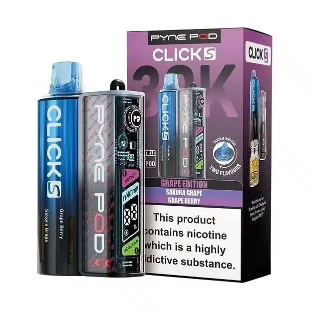 Pyne Pod Click S 30K Pre-Filled Pod Kit (Pack of 5)