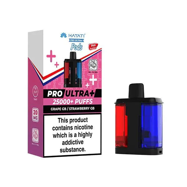 Hayati Pro Ultra 25K Replacement Pods (Pack of 5) Hayati