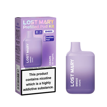 Lost Mary BM600 Pre-Filled Pod Kit Lost Mary