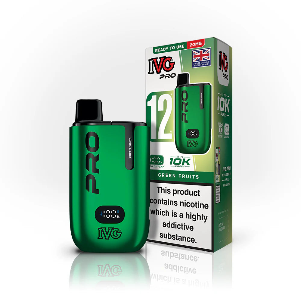 IVG PRO 12 Pre-Filled Pod Kit (Pack of 5)