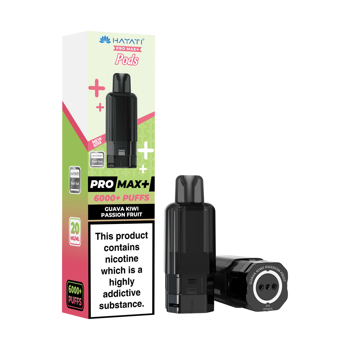 Hayati Pro Max+ Replacement Pods (Pack of 5)