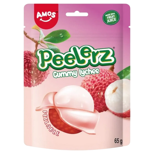 Amos Peelerz Bags 65g (Pack of 12) (RRP 2.99)