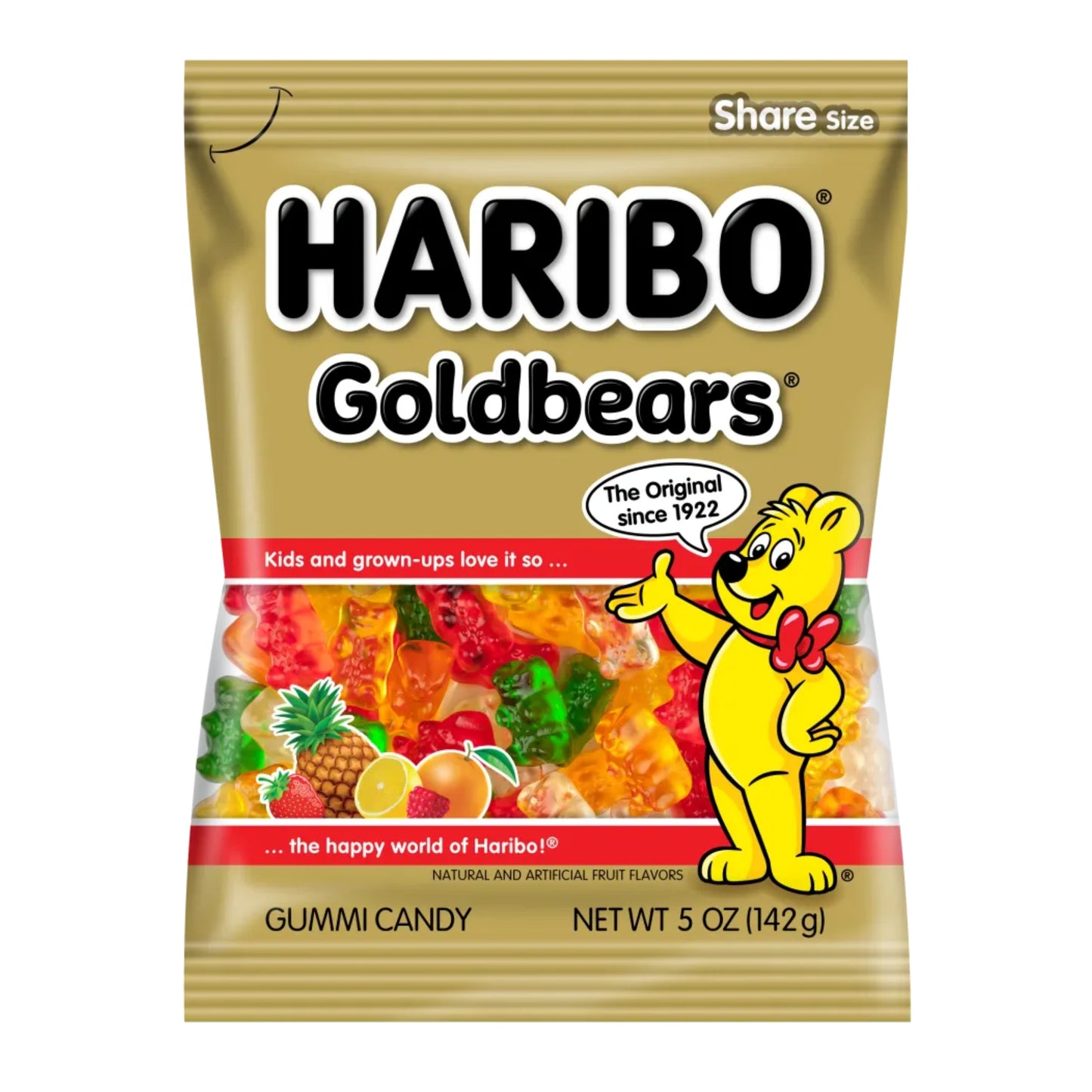 Haribo Gummy Candy 5oz Bags (Pack of 12)