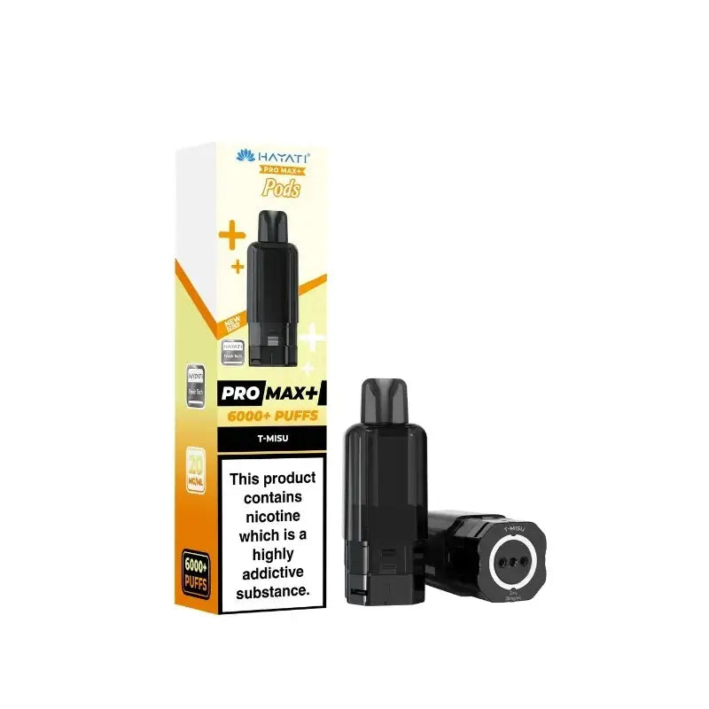 Hayati Pro Max+ Pre-Filled Pod Kit (Pack of 5)