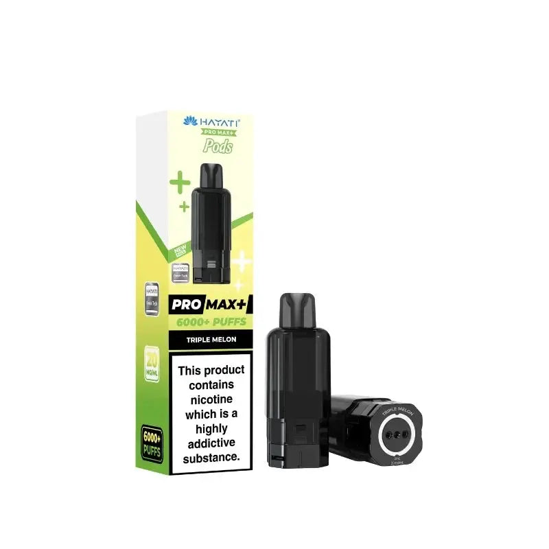 Hayati Pro Max+ Pre-Filled Pod Kit (Pack of 5)