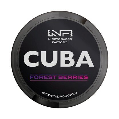 Cuba Black Nicotine Pouches (Pack of 10)