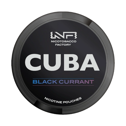 Cuba Black Nicotine Pouches (Pack of 10)