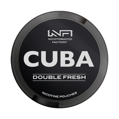 Cuba Black Nicotine Pouches (Pack of 10)