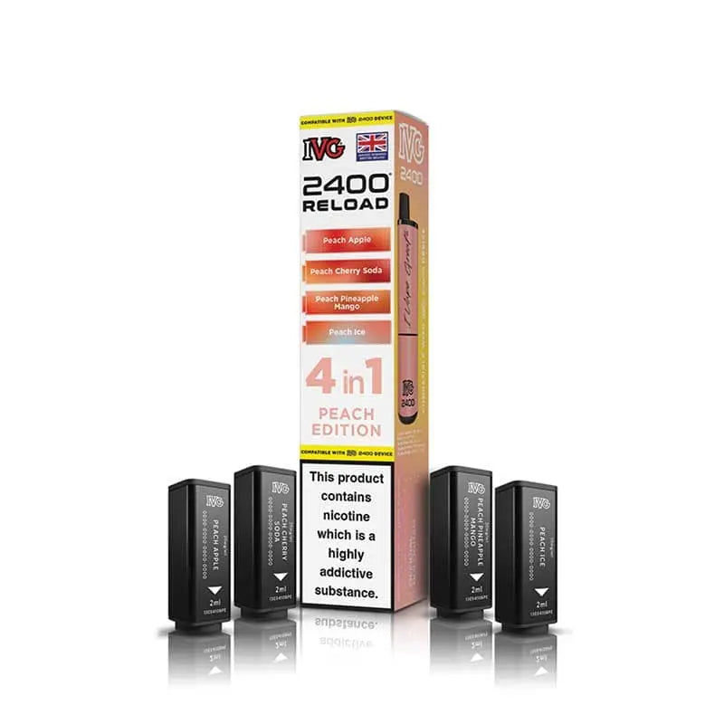 IVG 2400 4 in 1 Reload Replacement Pods (Pack of 5)