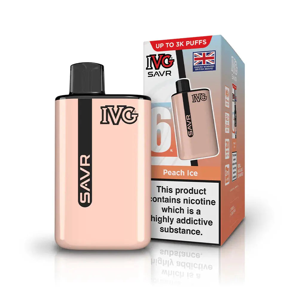 IVG SAVR 3000 Puffs Pre-Filled Pod Kit (Pack of 5)