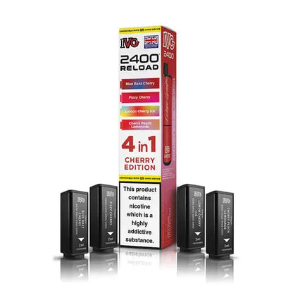 IVG 2400 4 in 1 Reload Replacement Pods (Pack of 5) IVG