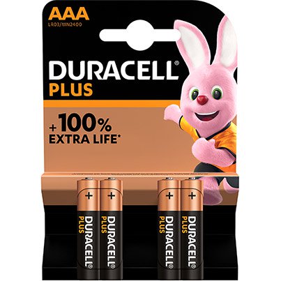 Duracell Plus AAA (4*20)