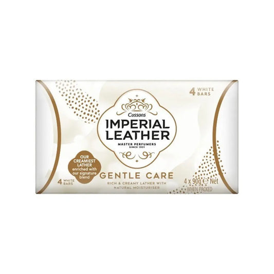 Imperial Leather Soap Gentle Care 90g 4pk (Pack of 8)