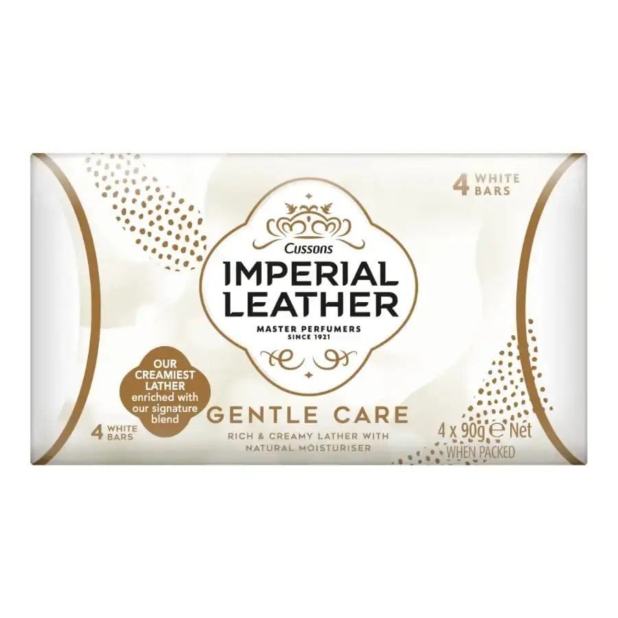 Imperial Leather Soap Gentle Care 90g 4pk (Pack of 8)