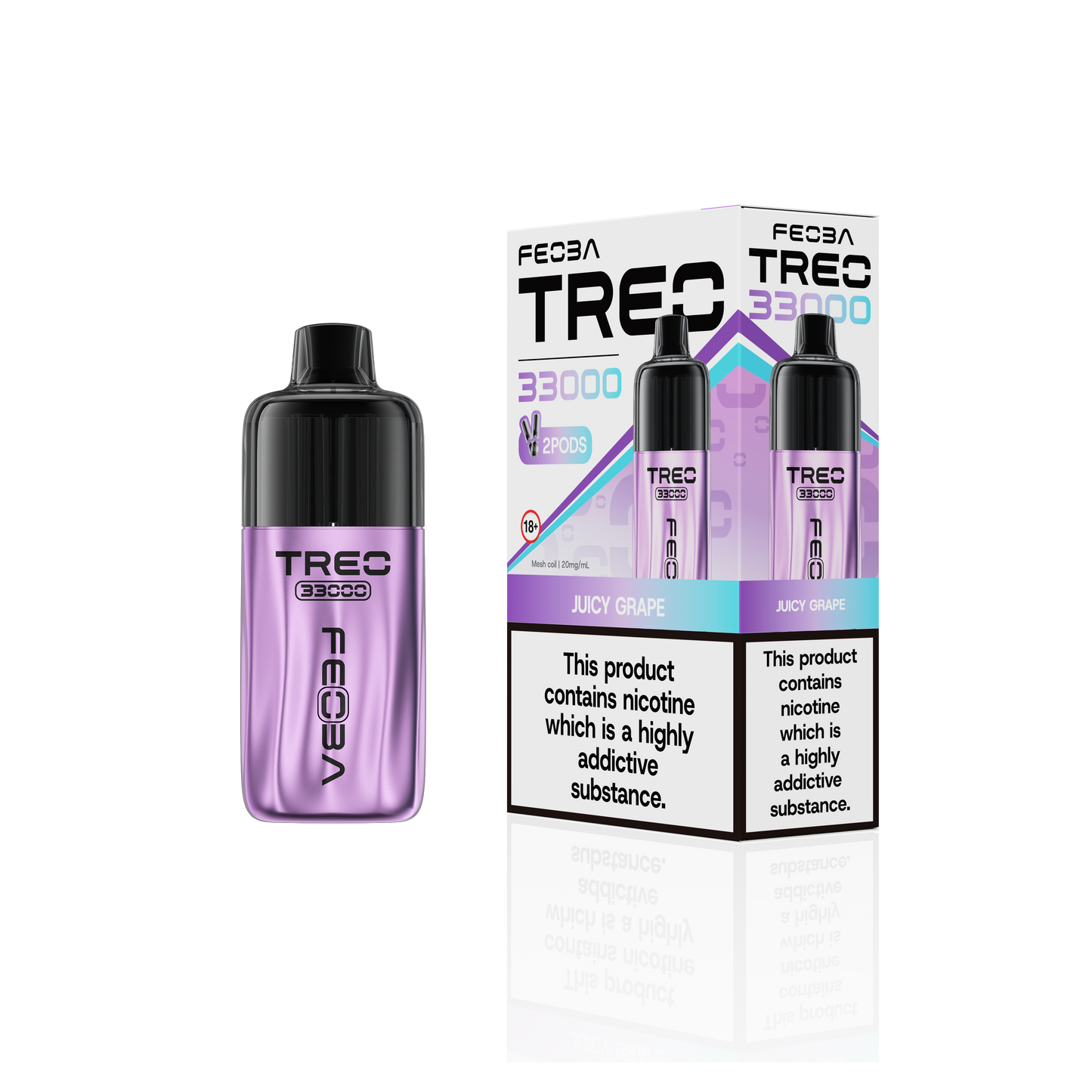 Feoba Treo 33K Prefilled Vape Kit (Pack of 6)
