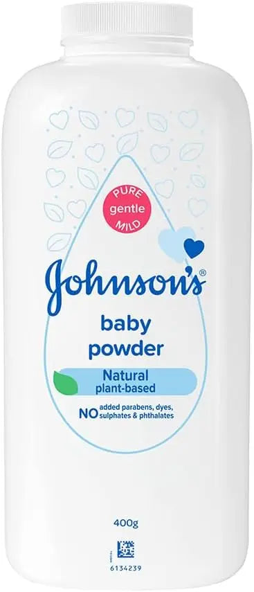 Johnsons Baby Powder 400g (Pack of 6)