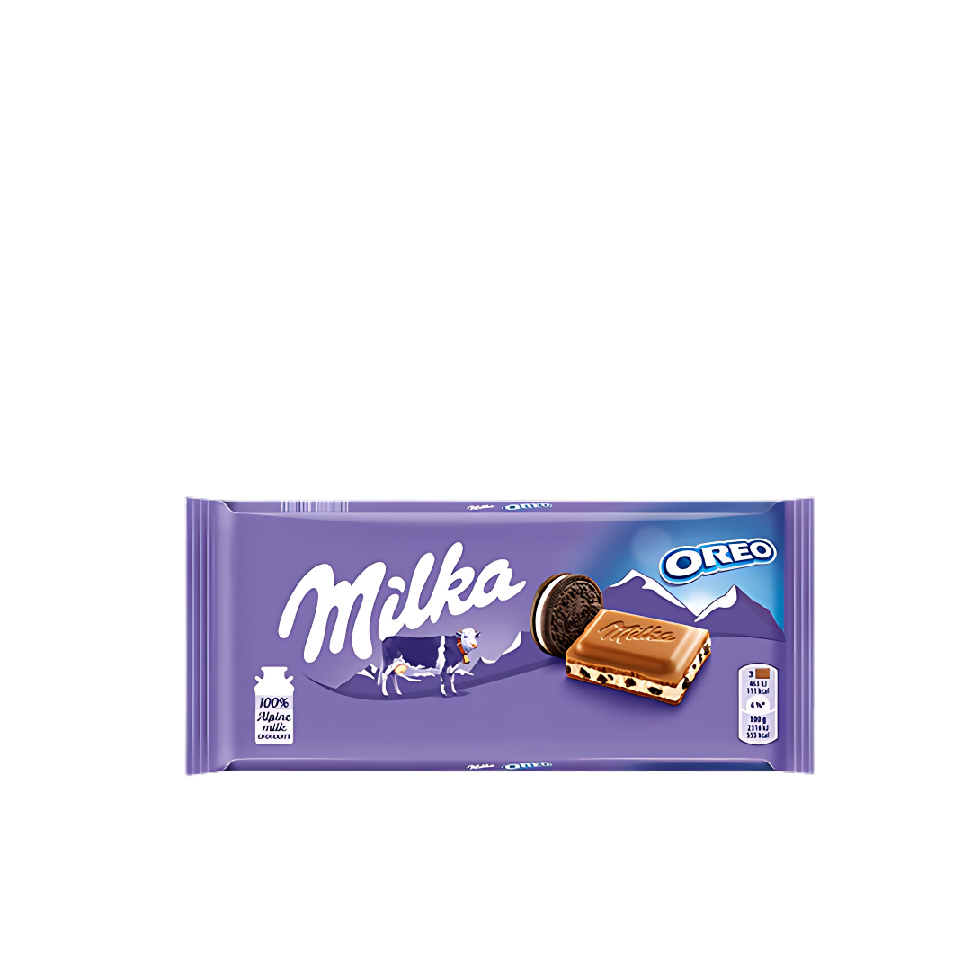 Milka Oreo 100g (Pack of 22)