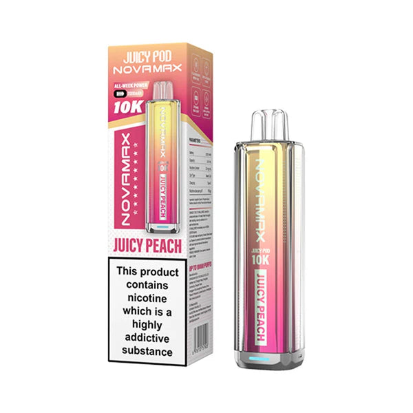 Juicy Pod Novamax 10K Pre-Filled Vape Kit (Pack of 5) Juicy Pod