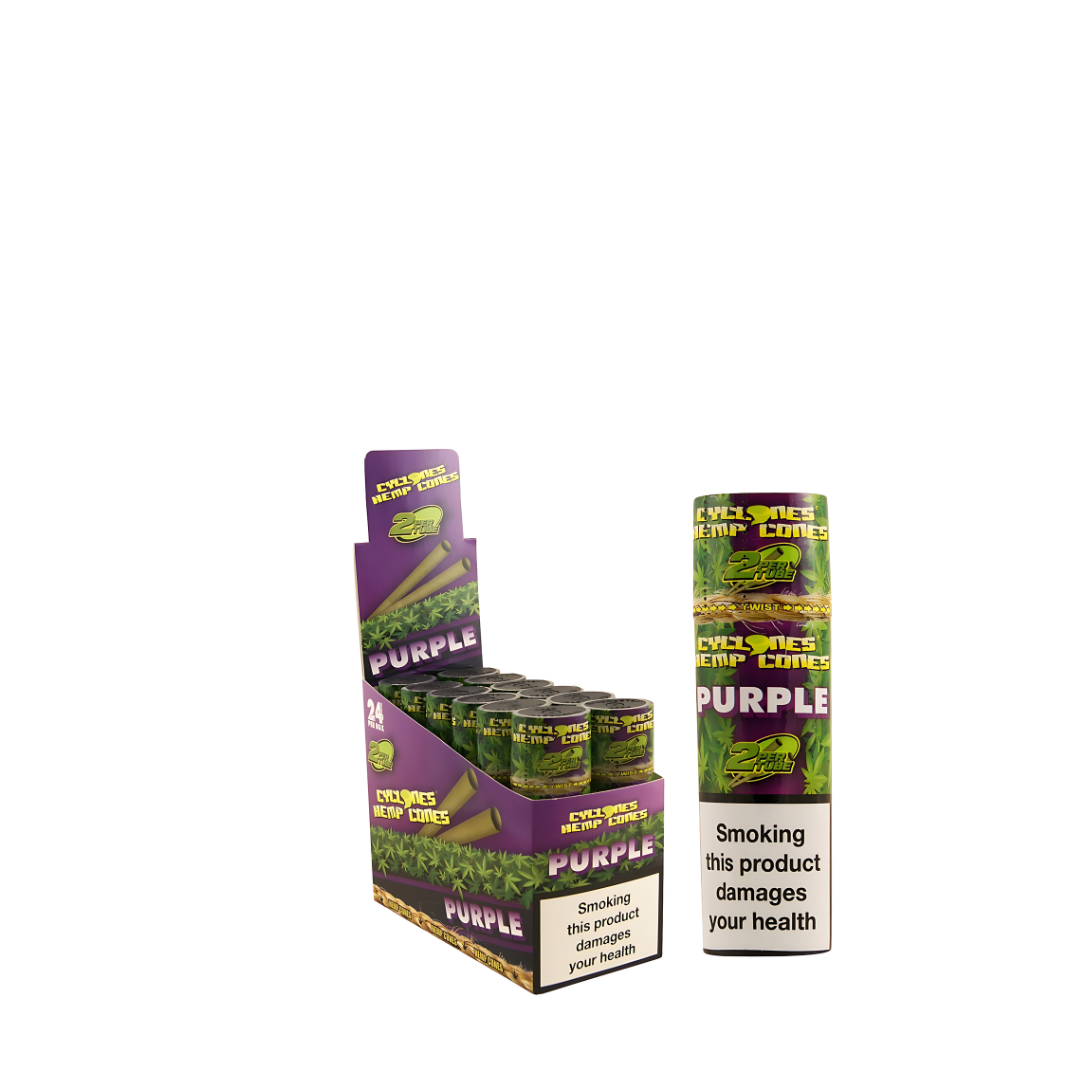 Cyclone Double Pre Rolled Cones (Pack of 12)