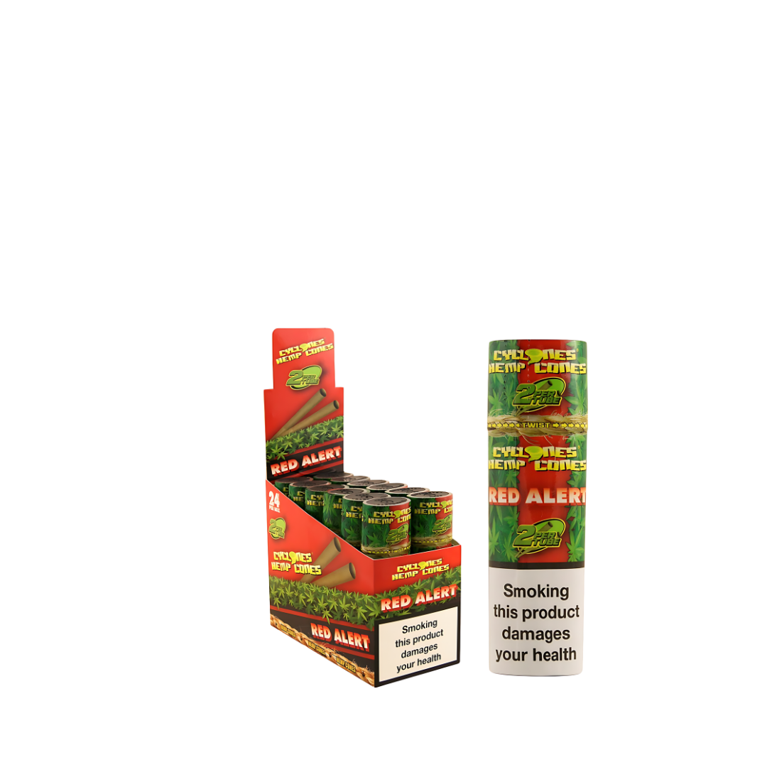 Cyclone Double Pre Rolled Cones (Pack of 12)