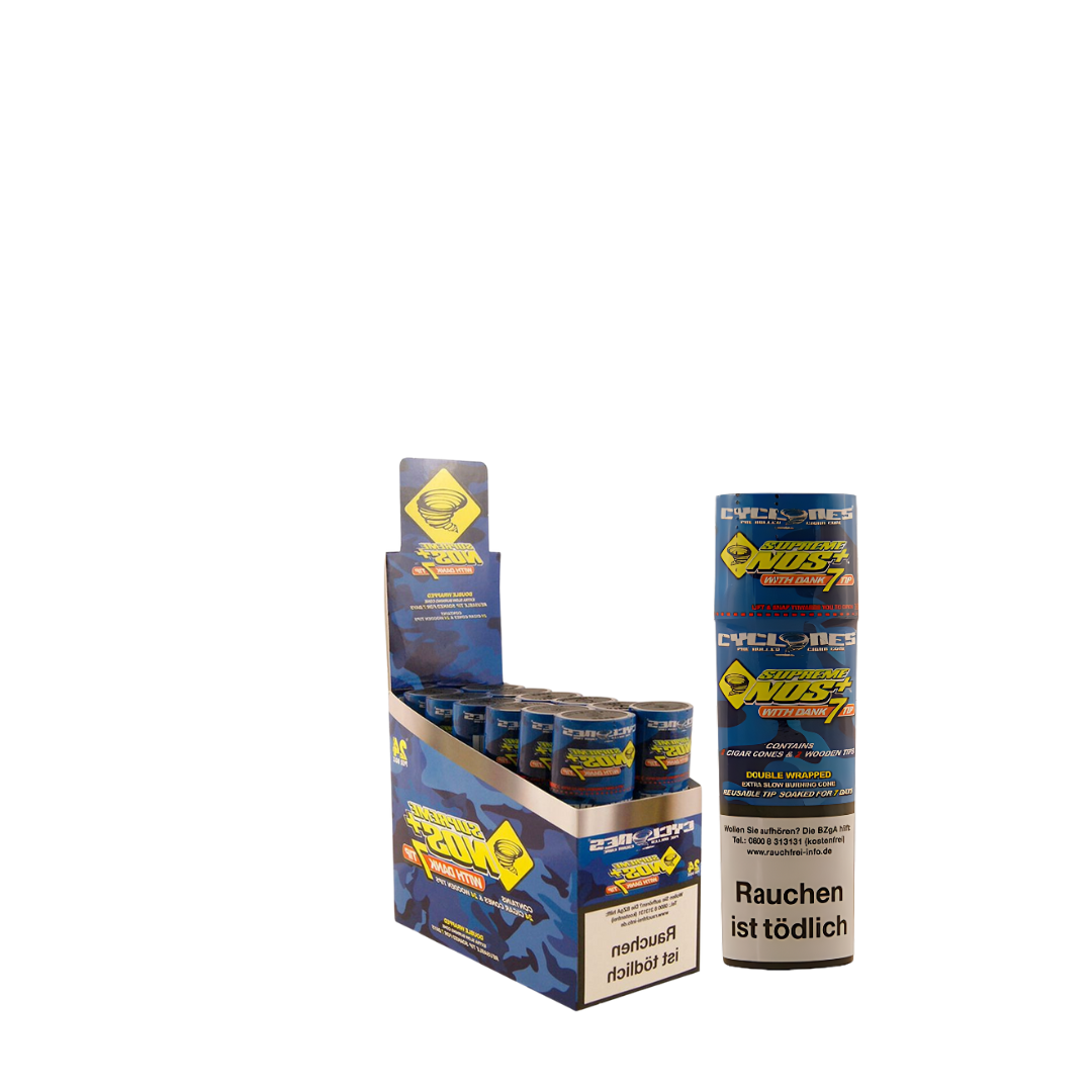 Cyclone Double Pre Rolled Cones (Pack of 12)