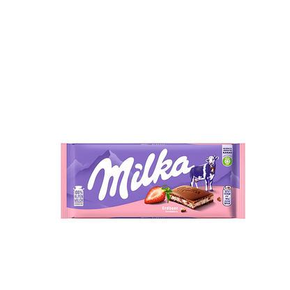 Milka Milk Chocolate 100g (Pack of 22)