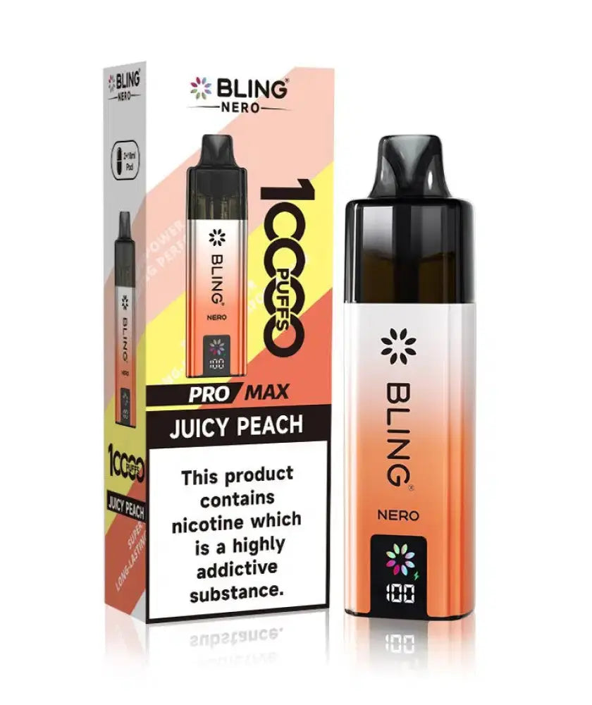 Bling 10k Nero Pre-Filled Pod Kit (Pack of 1)
