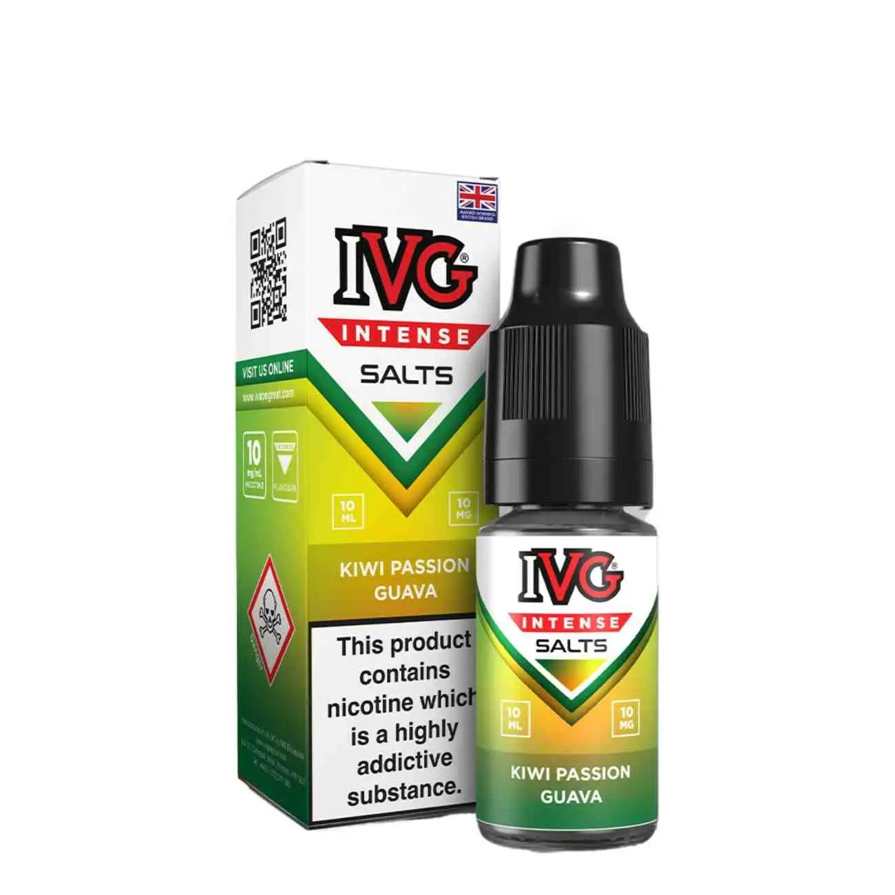IVG Intense Nic Salts 10mg (Pack of 10)